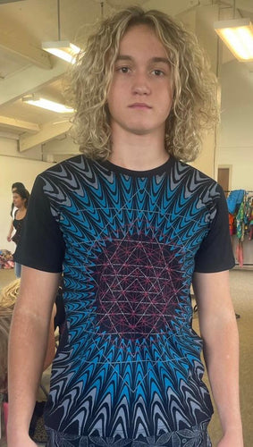 Men's Trippy Sacred Geometry T-Shirt