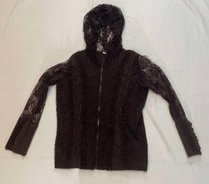 Hooded Lace Jacket