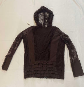 Hooded Lace Jacket